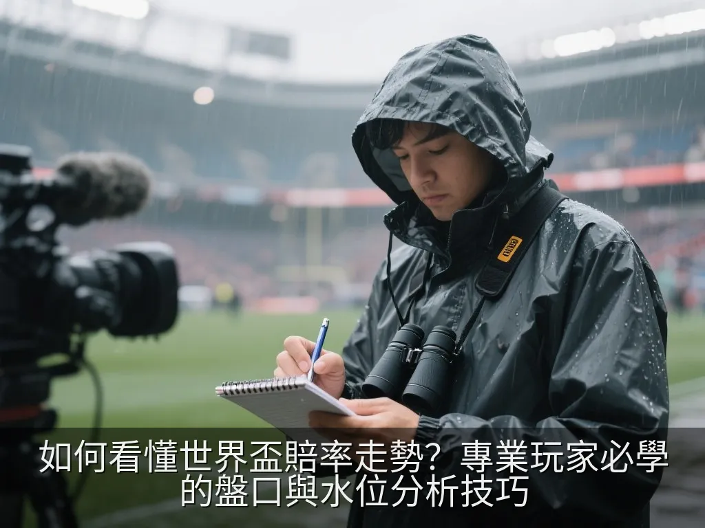 如何看懂世界盃賠率走勢？專業玩家必學的盤口與水位分析技巧