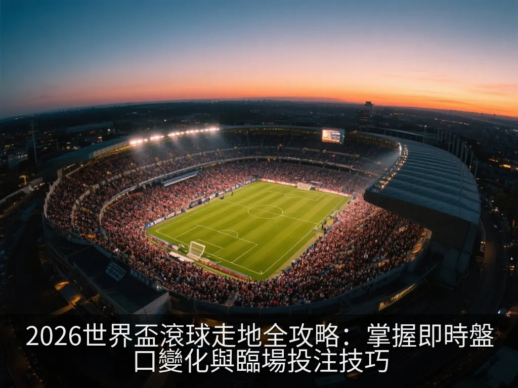 2026世界盃滾球走地全攻略：掌握即時盤口變化與臨場投注技巧